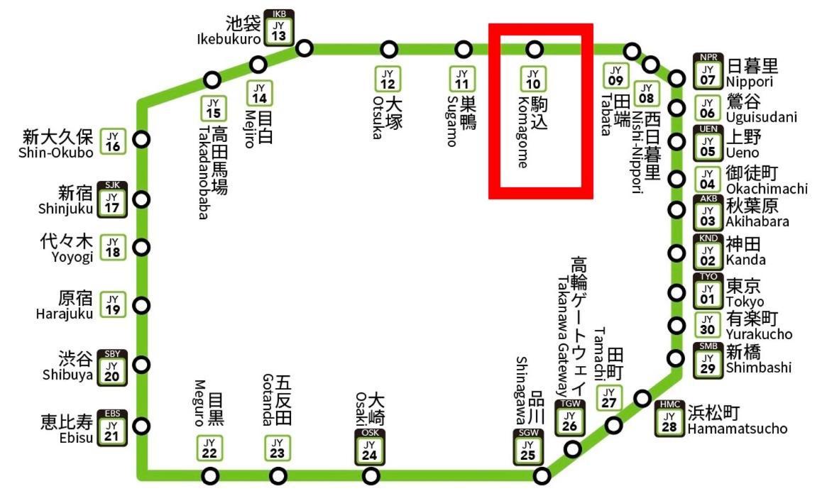 2F京都新装修日式房间jr山手线步行1Min地铁直达新宿池袋上野东京站 Tokyo prefektur Exteriör bild